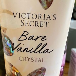 Brand new unused or opened Victoria’s Secret lotion Bare Vanilla crystal
